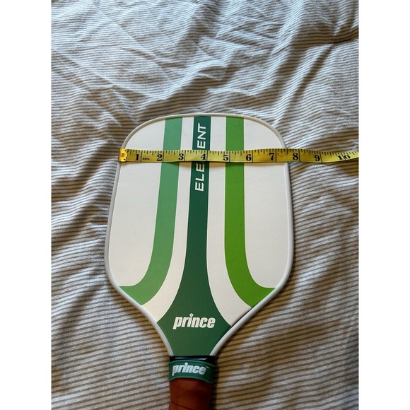 Prince Element pickleball paddle recreational series retro design green white - Picture 9 of 10